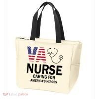 VA Nurse Caring For American's Heroes Tote Bag thumb 3