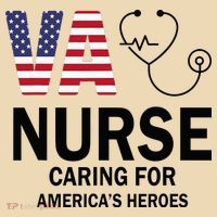 VA Nurse Caring For American's Heroes Tote Bag thumb 4