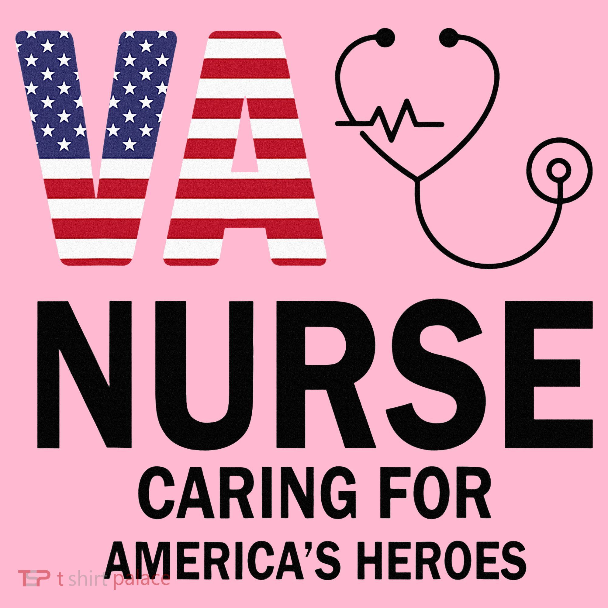 VA Nurse Caring For American's Heroes Coaster