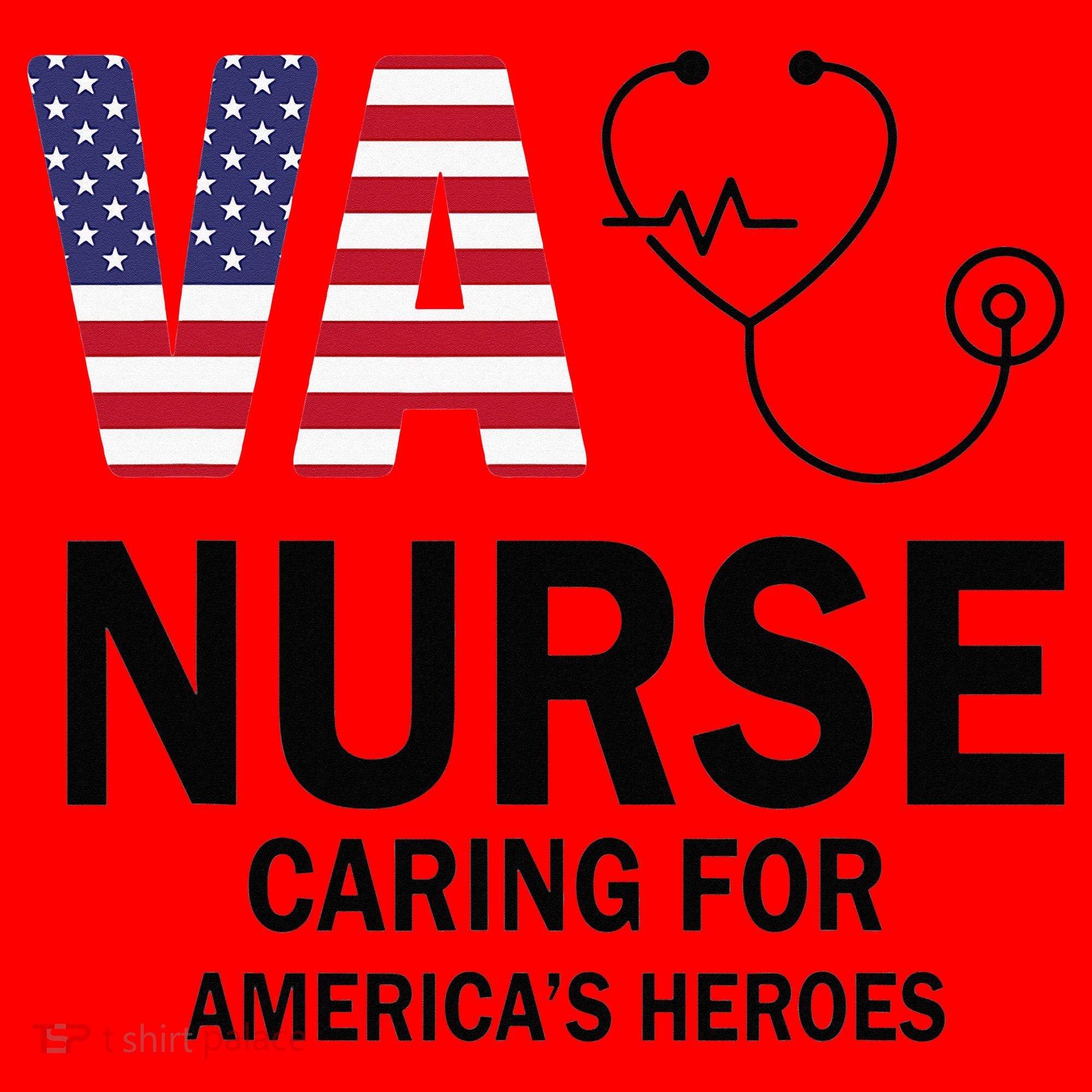 VA Nurse Caring For American's Heroes Santa Hat