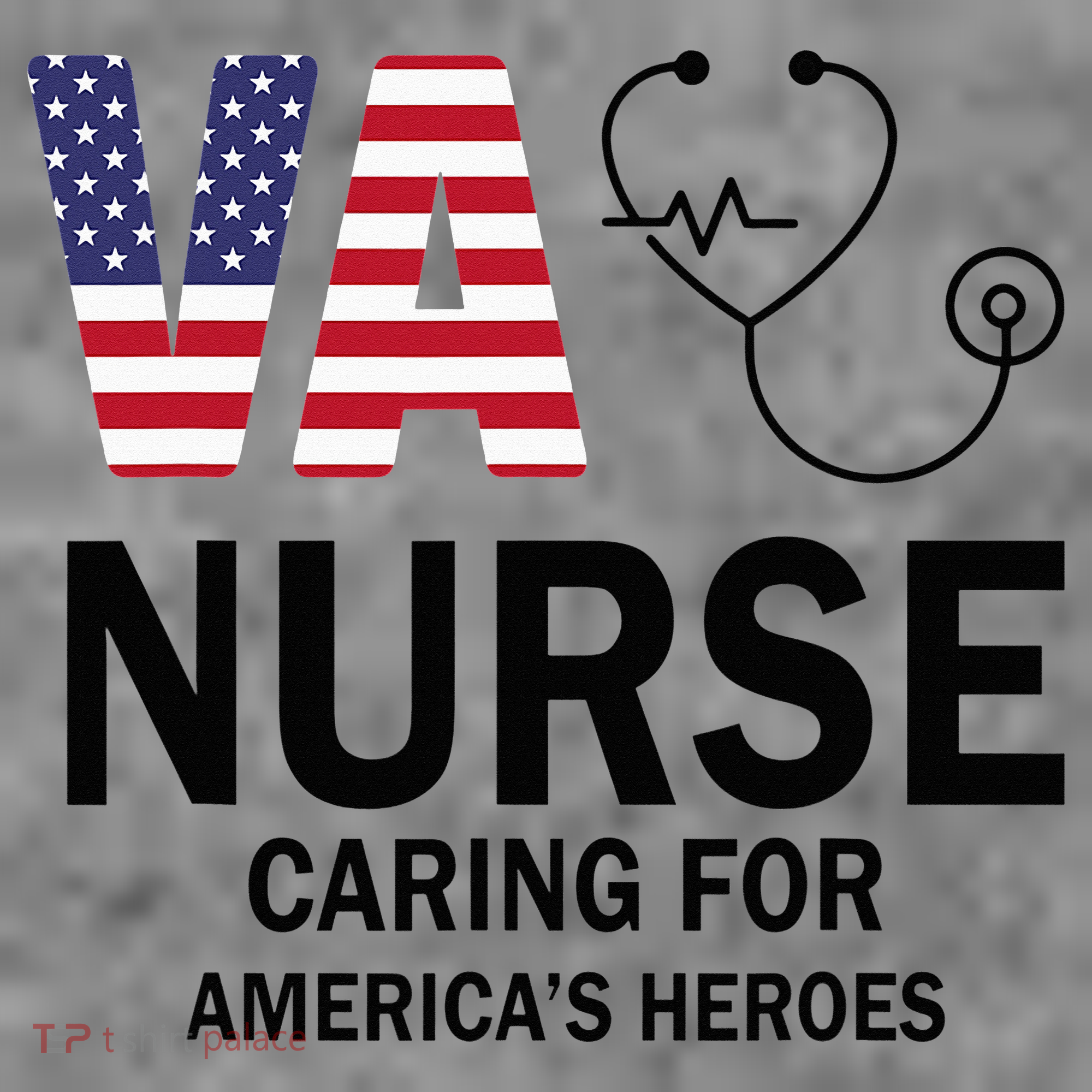 VA Nurse Caring For American's Heroes Toddler Hoodie