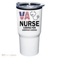 VA Nurse Caring For American's Heroes Tumbler thumb 0