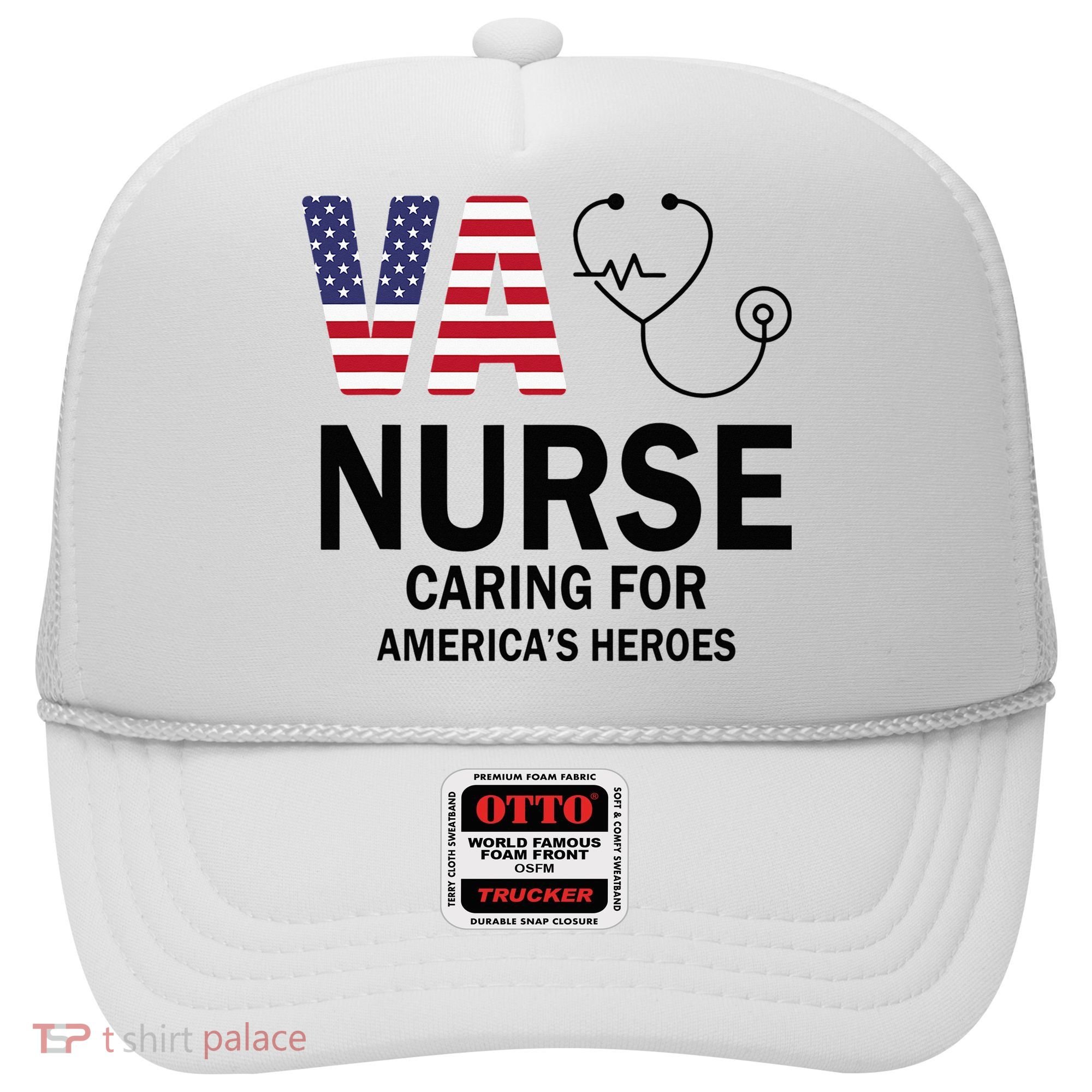 VA Nurse Caring For American's Heroes Hat