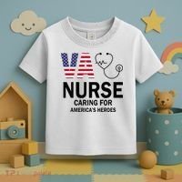 VA Nurse Caring For American's Heroes Toddler T-Shirt thumb 3
