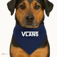 VLANs Network Engineering USA-Made Doggie Bandana thumb 1