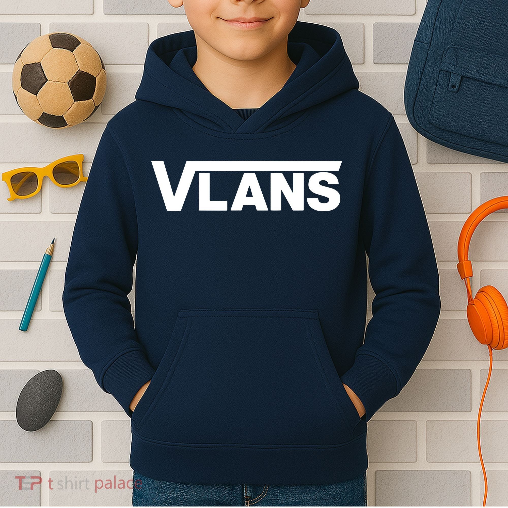 VLANs Network Engineering Kids Hoodie