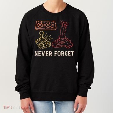 Vintage Never Forget Gamer Gift Women's Sweatshirt
