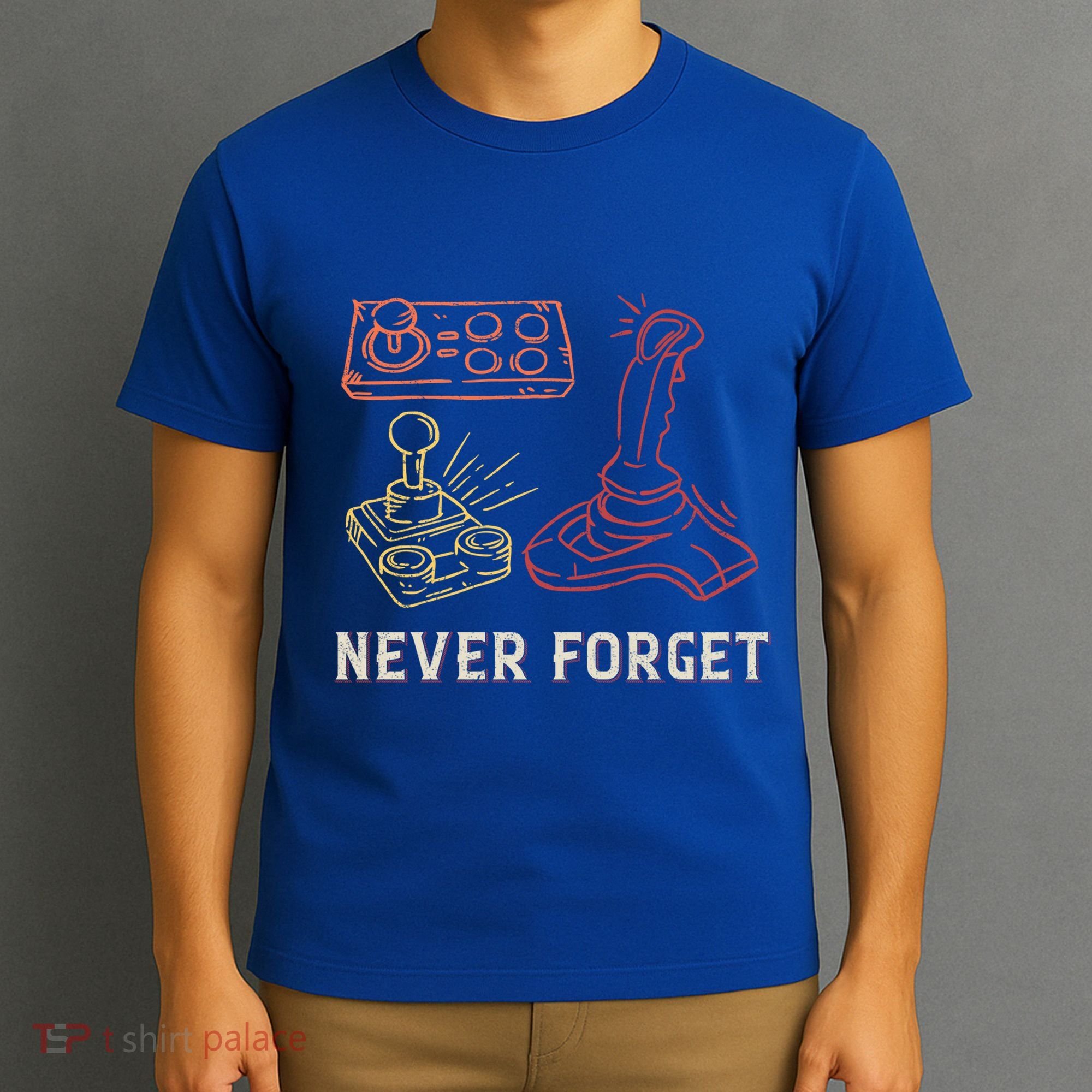 Vintage Never Forget Gamer Gift T-Shirt