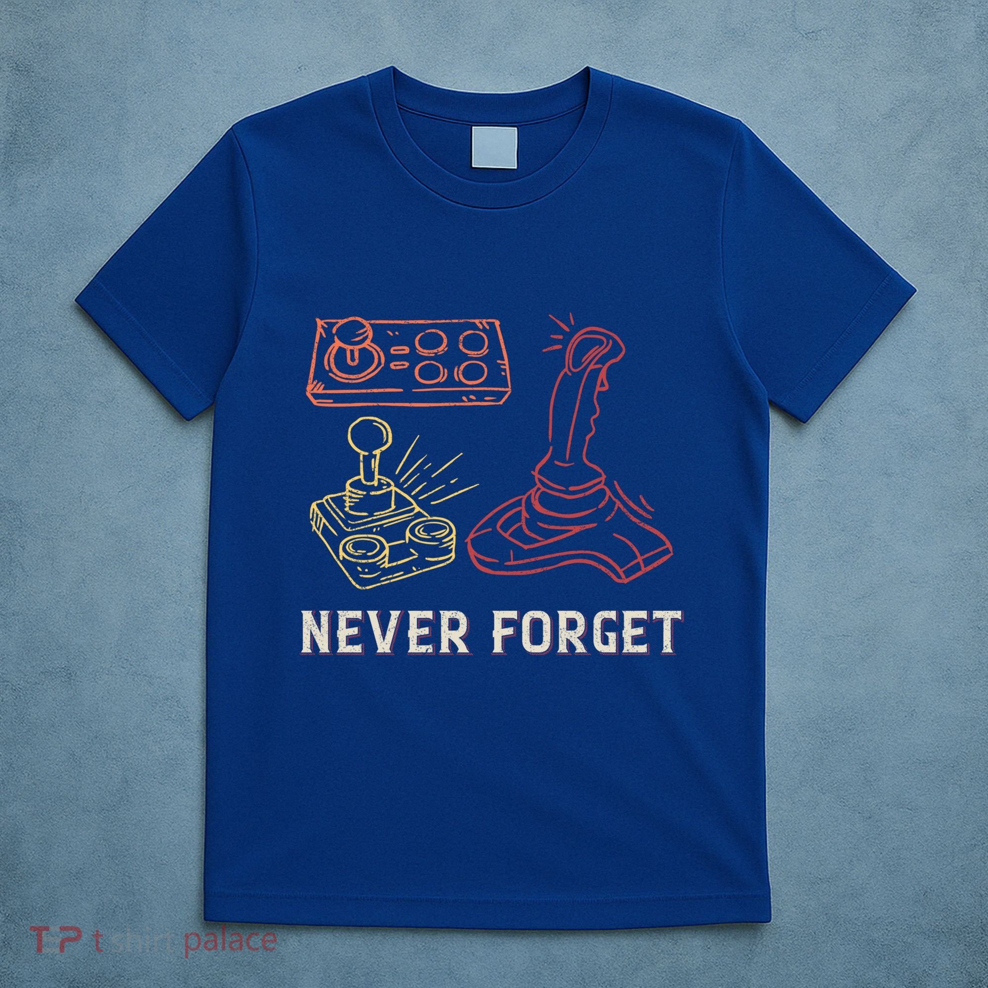 Vintage Never Forget Gamer Gift T-Shirt