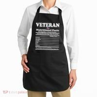 Veteran Nutritional Facts Proud Patriot Apron thumb 2
