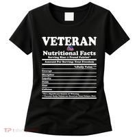 Veteran Nutritional Facts Proud Patriot Women's T-Shirt thumb 0