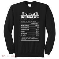 Virgo Nutrition Facts Horoscope Sweatshirt thumb 0