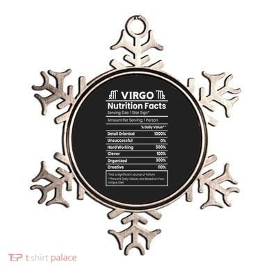 Virgo Nutrition Facts Horoscope Ornament