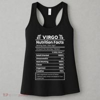 Virgo Nutrition Facts Horoscope Women's Tank Top thumb 3