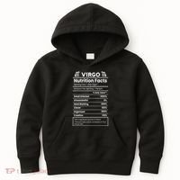 Virgo Nutrition Facts Horoscope Kids Hoodie thumb 0