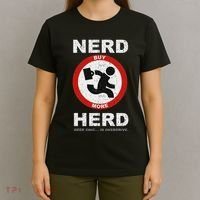 Vintage Nerd Herd Geek Chic In Overdrive T-Shirt thumb 4