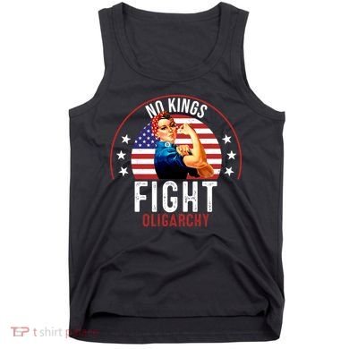 Vintage No Kings Fight Oligarchy Tank Top