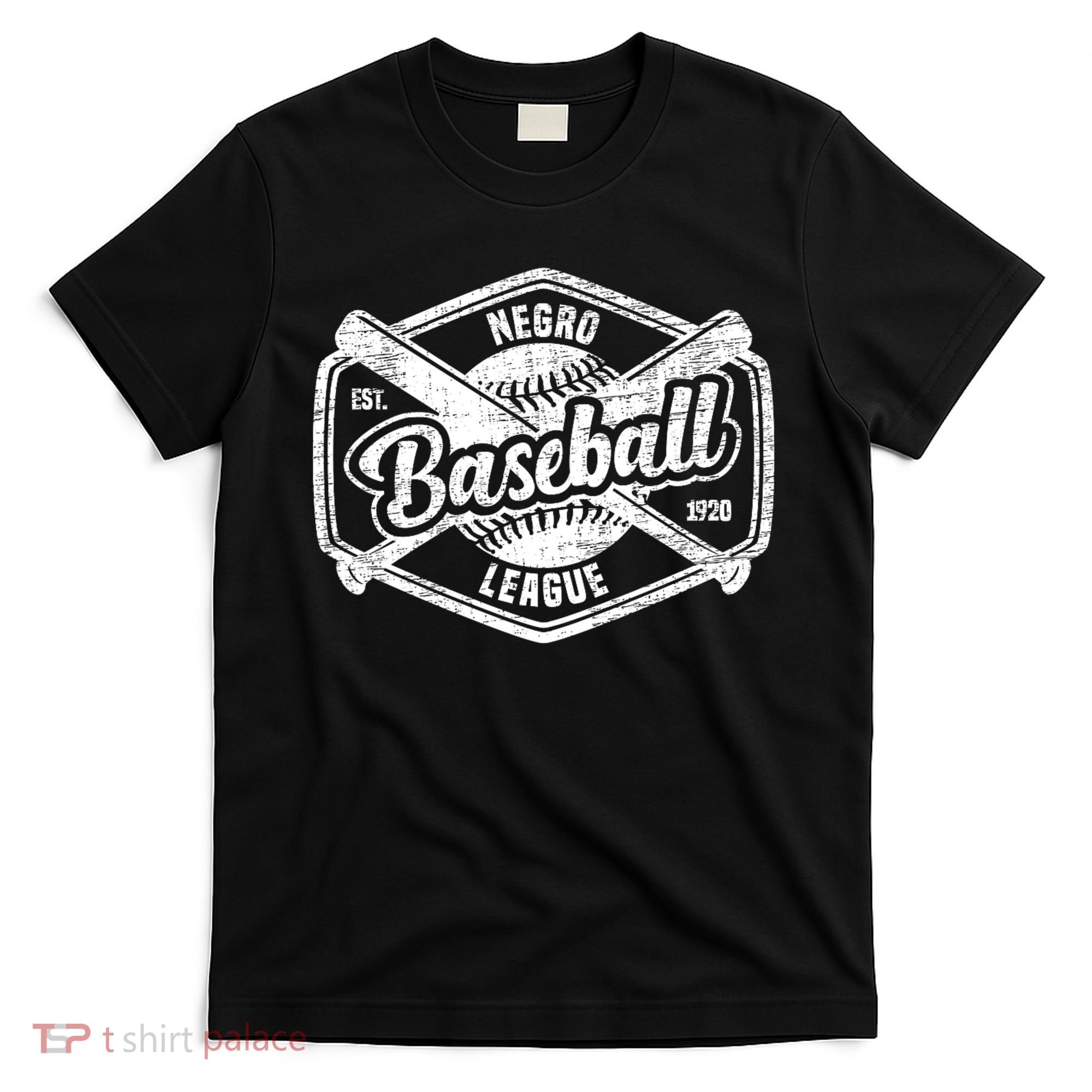 Vintage Negro League Baseball Black History Month T-Shirt