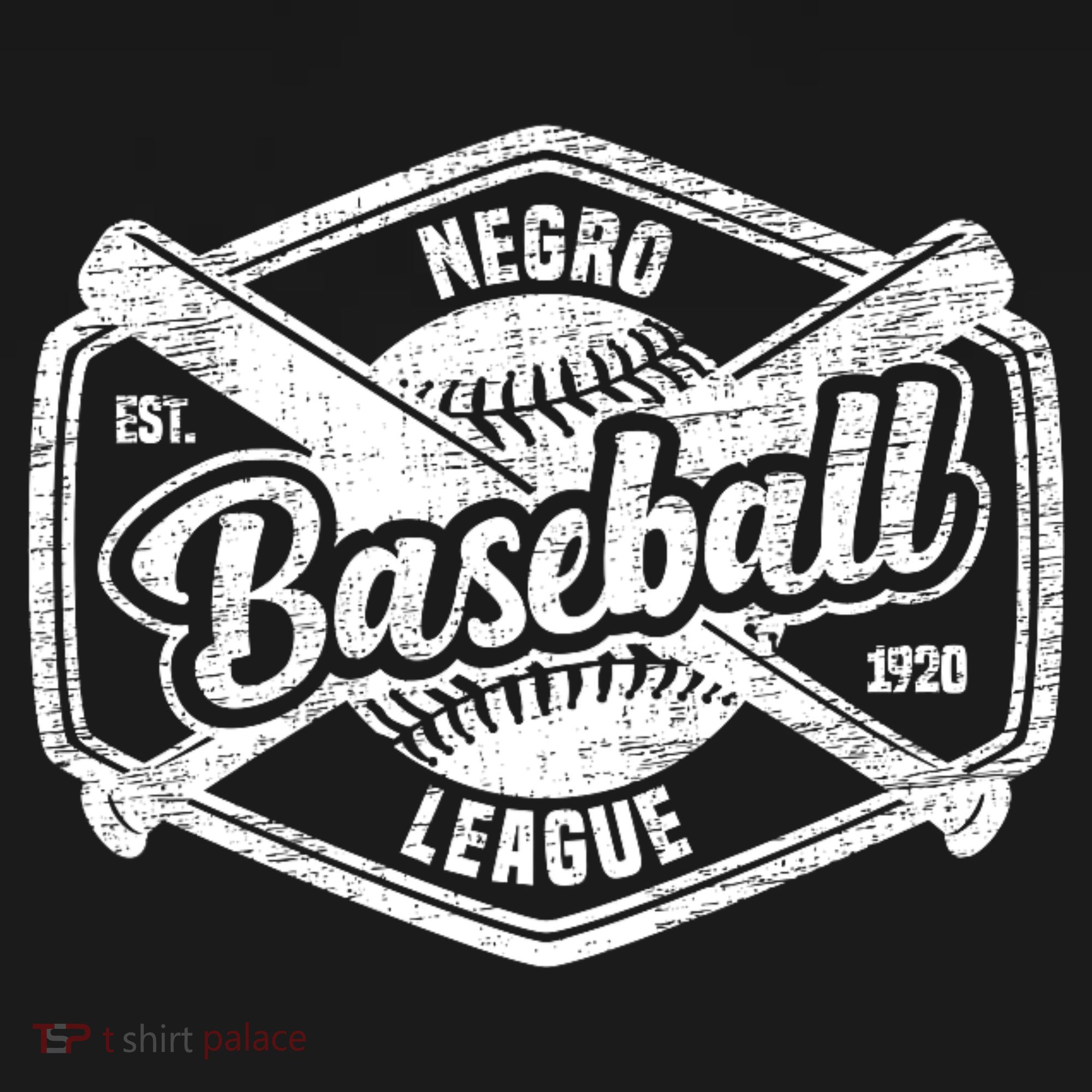 Vintage Negro League Baseball Black History Month T-Shirt