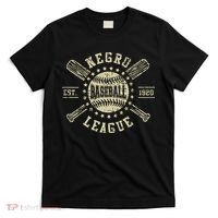 Vintage Negro League Baseball Black History Month T-Shirt thumb 0
