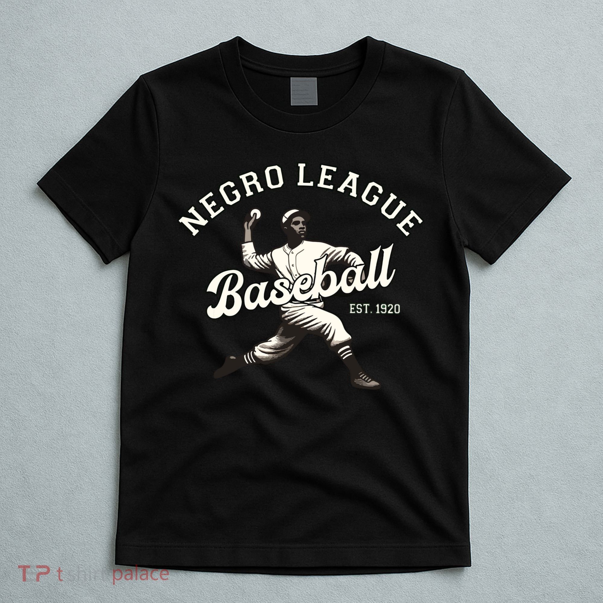 Vintage Negro League Baseball Black History Month T-Shirt