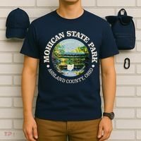 Vintage Nature Mohican State Park Hiking Mountain T-Shirt thumb 6