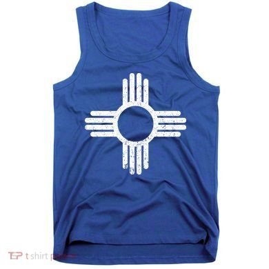 Vintage New Mexico Flag Symbol Tank Top