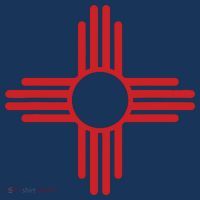 Vintage New Mexico Flag Zia Sun Retro Distressed T-Shirt thumb 7