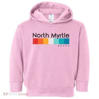 Vintage North Myrtle Beach Sc South Carolina Toddler Hoodie