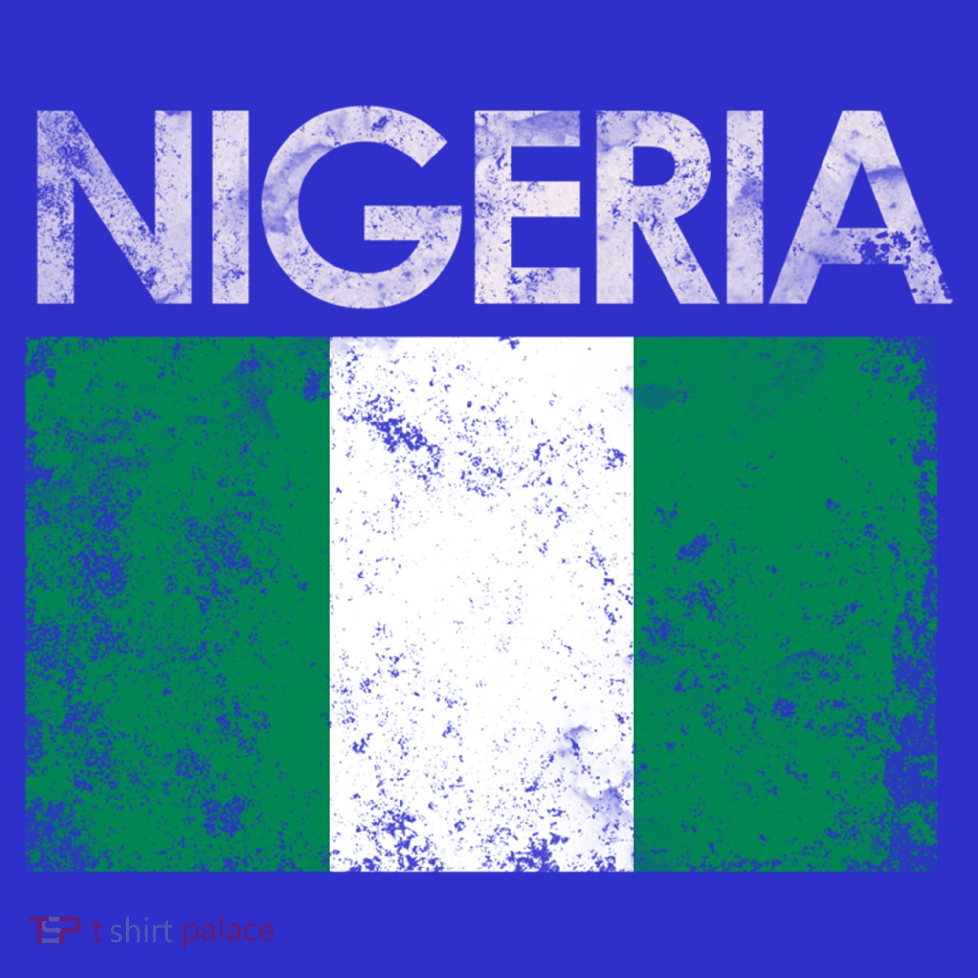 Vintage Nigeria Nigerian Flag Pride Gift T-Shirt