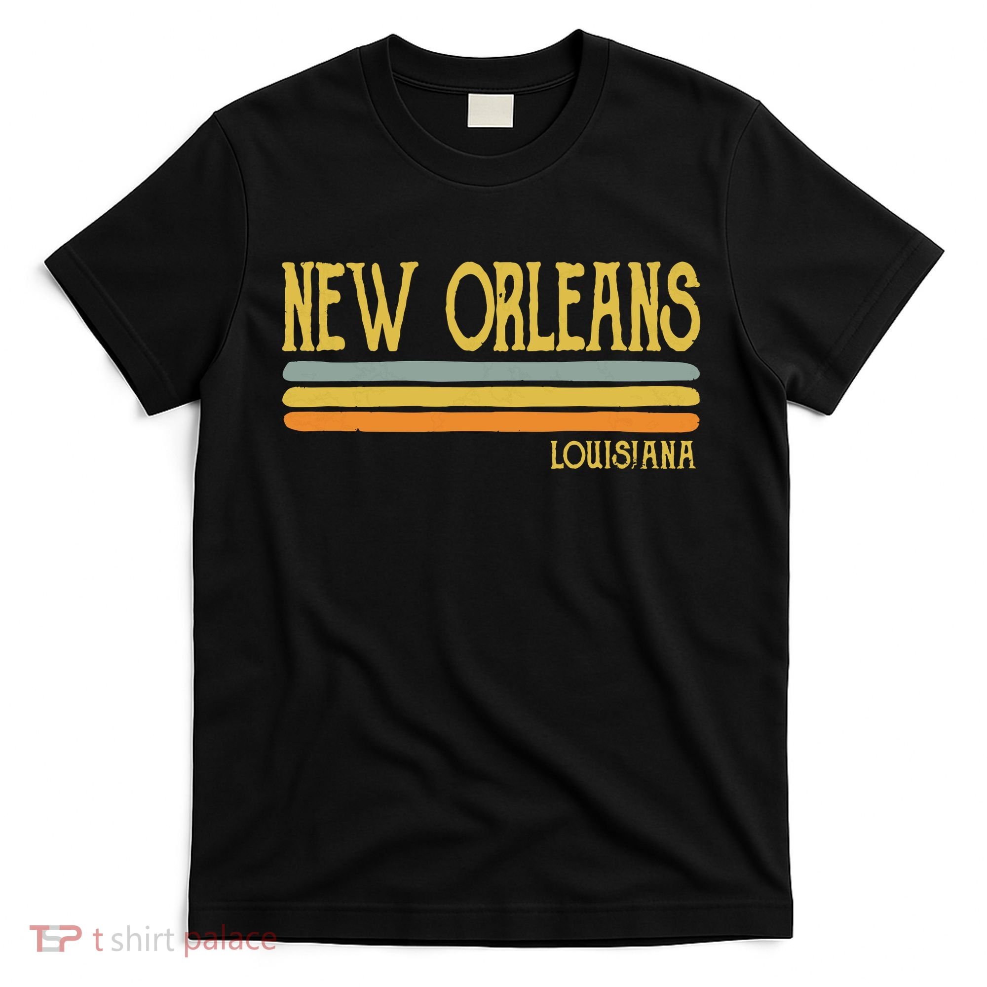 Vintage New Orleans Louisiana La Love Gift Souvenir T-Shirt