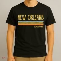 Vintage New Orleans Louisiana La Love Gift Souvenir T-Shirt thumb 3