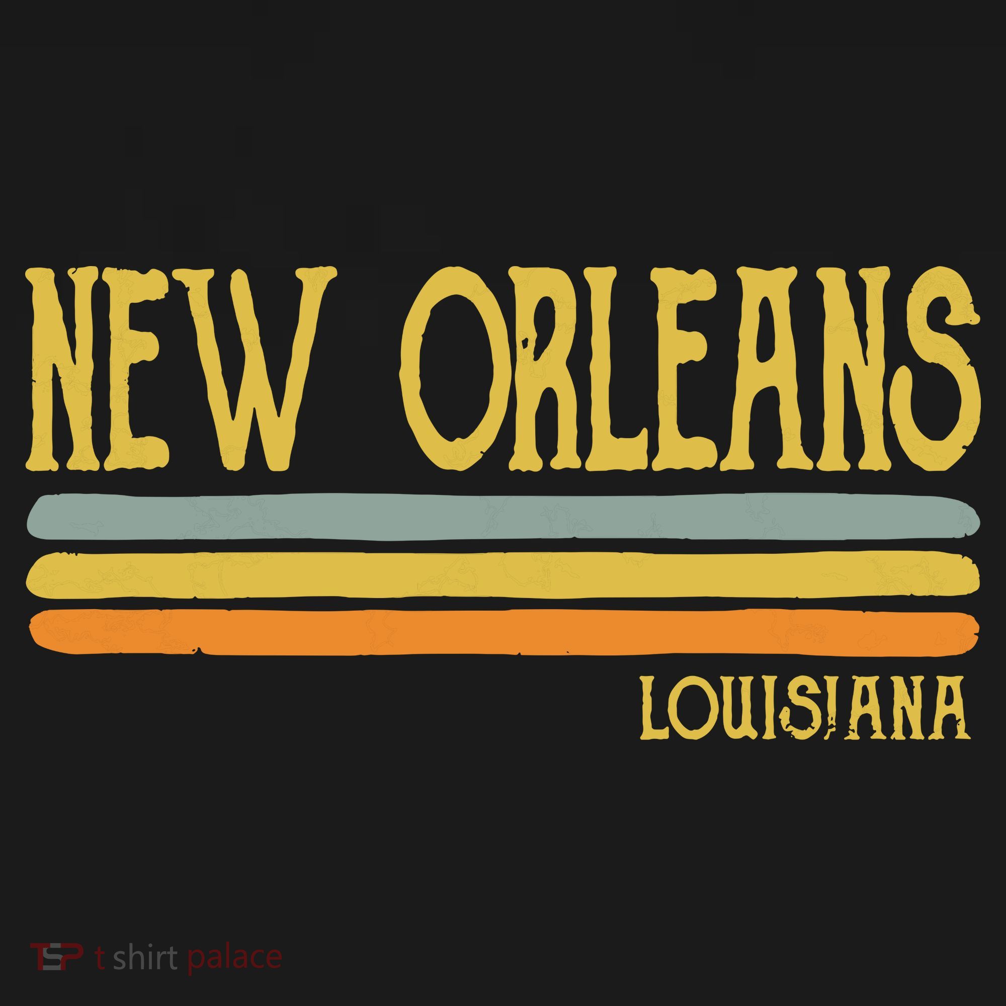 Vintage New Orleans Louisiana La Love Gift Souvenir T-Shirt