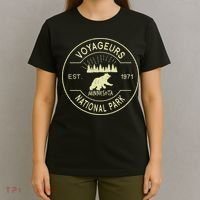 Voyageurs National Park Minnesota Kayaking Fishing T-Shirt thumb 4