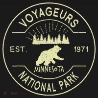 Voyageurs National Park Minnesota Kayaking Fishing Mousepad thumb 1