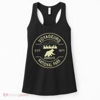 Voyageurs National Park Minnesota Kayaking Fishing Women's Tank Top thumb 0