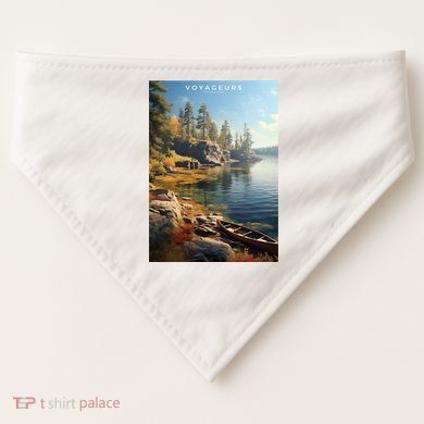 Voyageurs National Park USA-Made Doggie Bandana