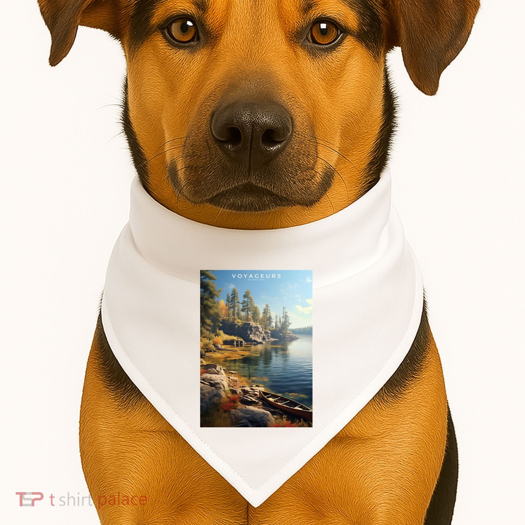 Voyageurs National Park USA-Made Doggie Bandana