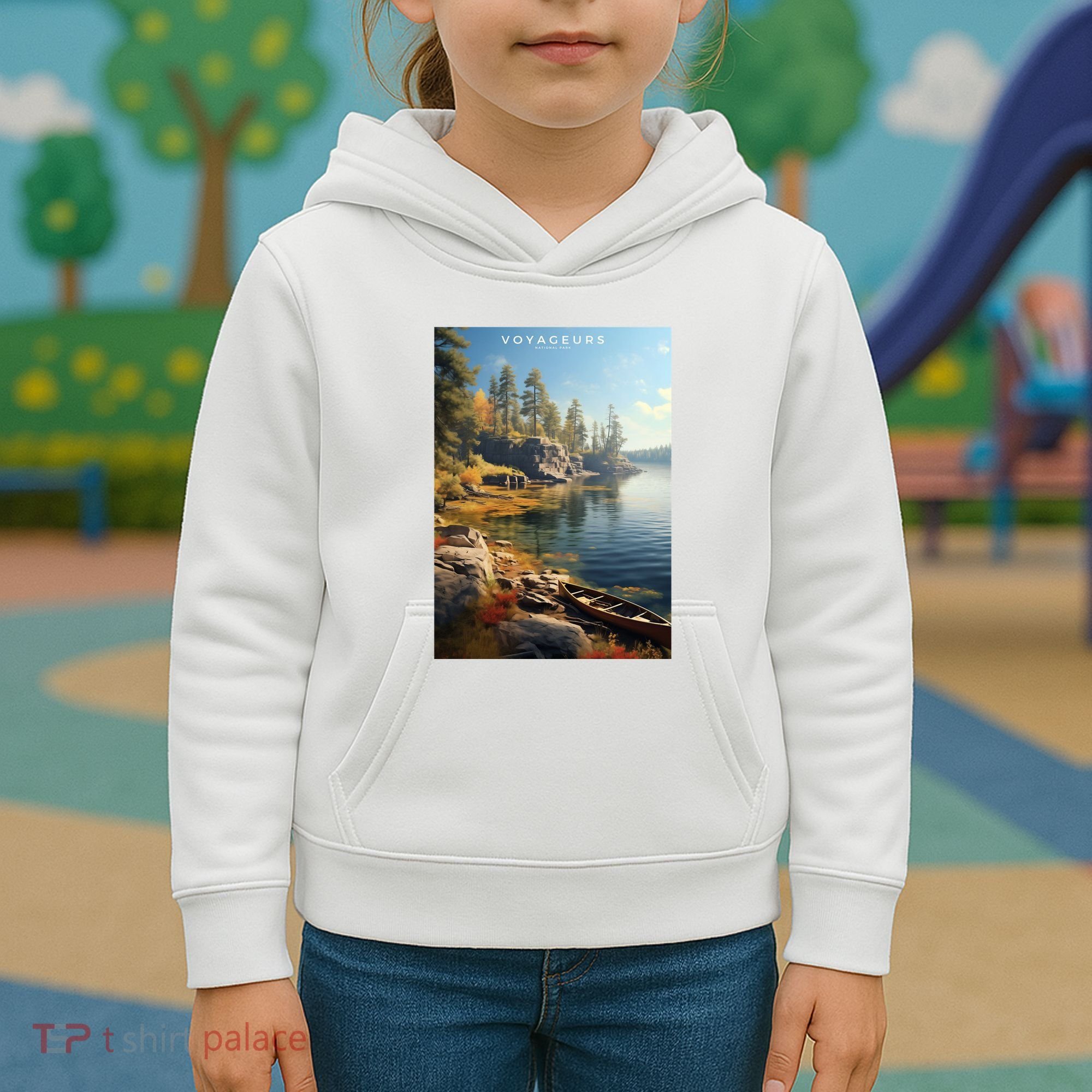 Voyageurs National Park Kids Hoodie