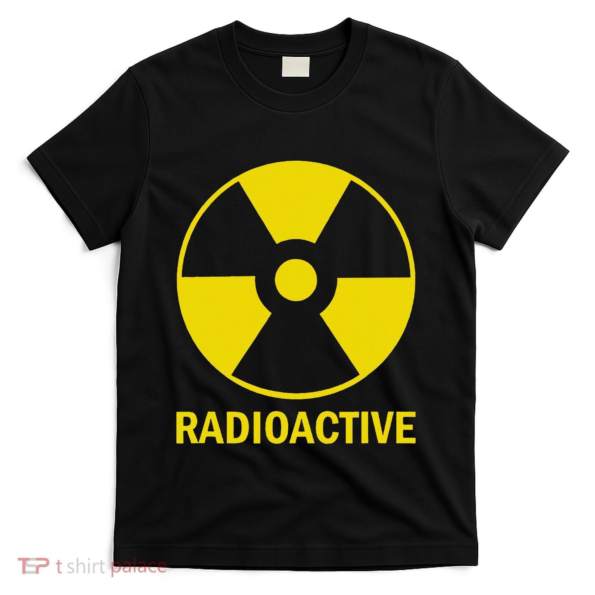 Vintage Nostalgic Radioactive Nuclear War Symbol T-Shirt