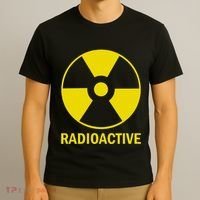 Vintage Nostalgic Radioactive Nuclear War Symbol T-Shirt thumb 3