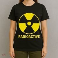Vintage Nostalgic Radioactive Nuclear War Symbol T-Shirt thumb 4