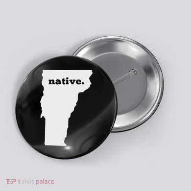 Vermont Native Button