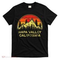 Vintage Napa Valley California Ca Mountains Hiking Souvenir T-Shirt thumb 0
