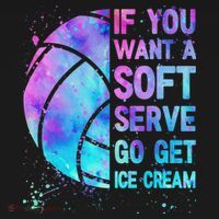 Volleyball N Women If You Want A Soft Serve Women's Hoodie thumb 2