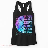 Volleyball N Women If You Want A Soft Serve Women's Tank Top thumb 0