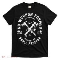 Vintage No Weapon Formed Against Me Shall Prosper Christian T-Shirt thumb 0