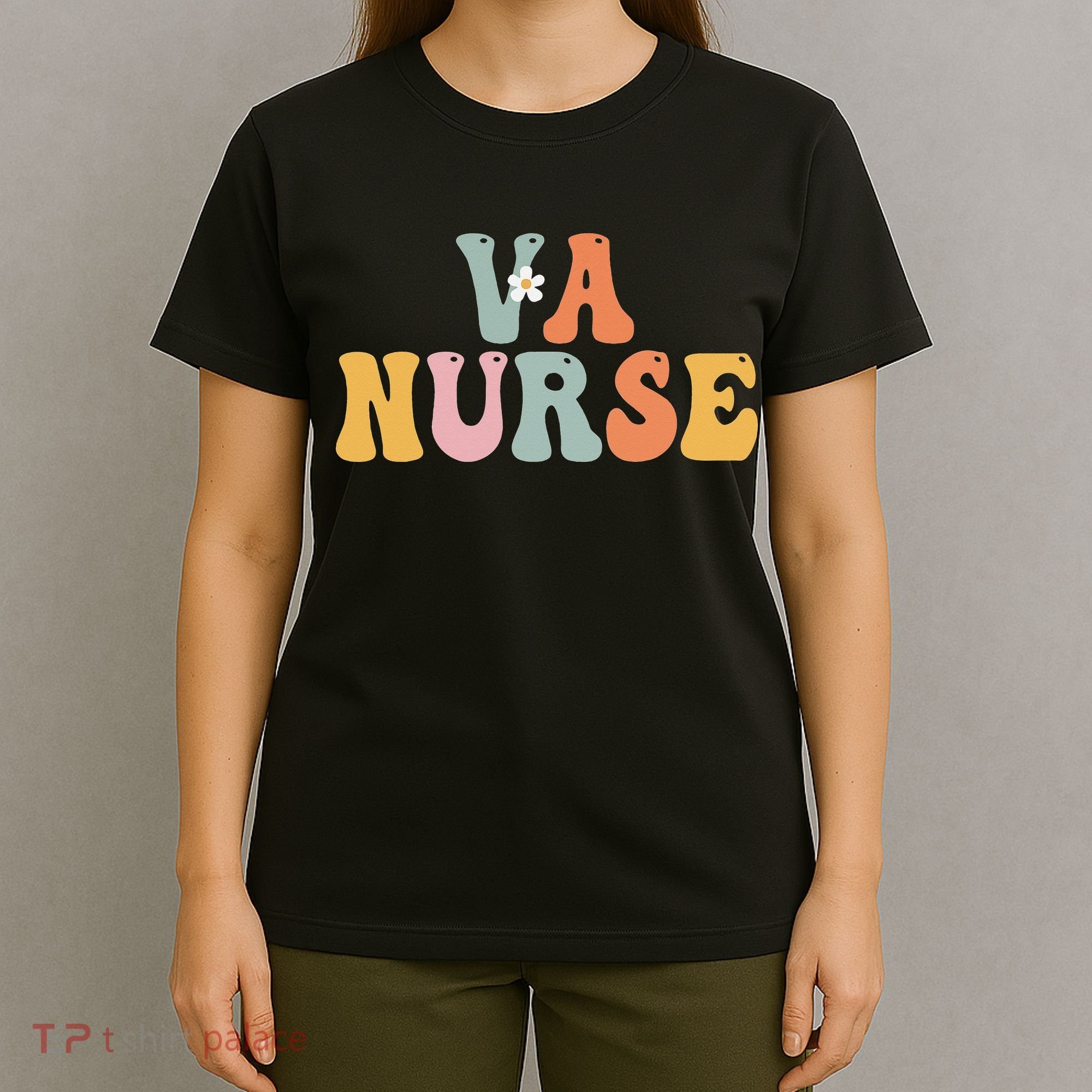 VA Nurse Week Groovy Appreciation Day For Work T-Shirt