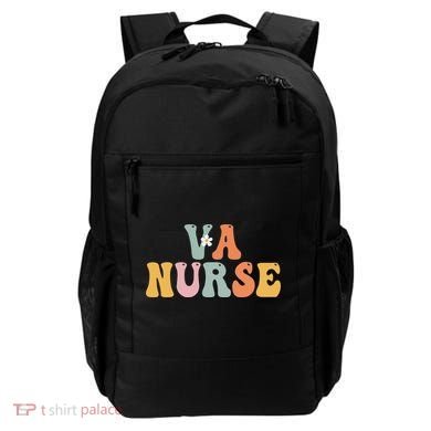VA Nurse Week Groovy Appreciation Day For Work Backpack