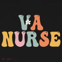 VA Nurse Week Groovy Appreciation Day For Work Ornament thumb 1